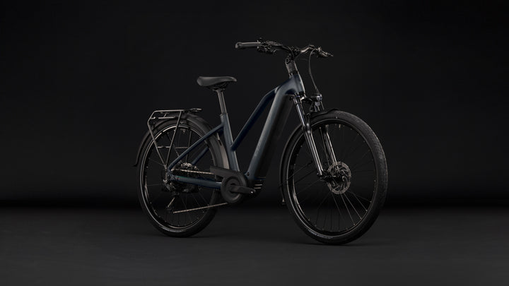 Cube Touring Hybrid One 600 Grey Coolgrey Trapeze 2027 Electric Hybrid Bike