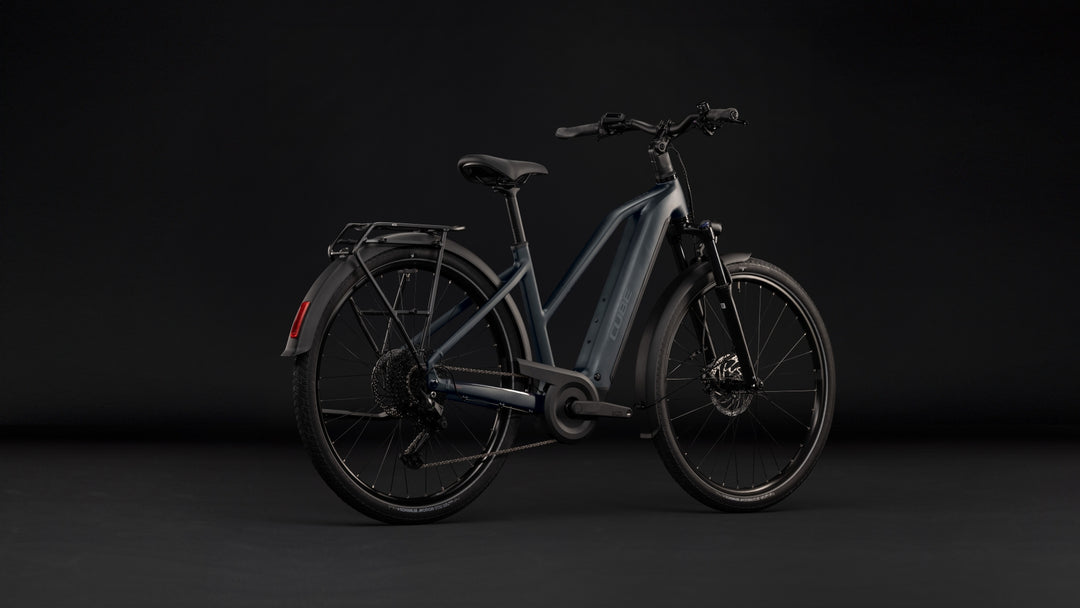 Cube Touring Hybrid One 600 Grey Coolgrey Trapeze 2027 Electric Hybrid Bike