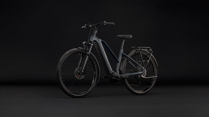 Cube Touring Hybrid One 600 Grey Coolgrey Trapeze 2027 Electric Hybrid Bike