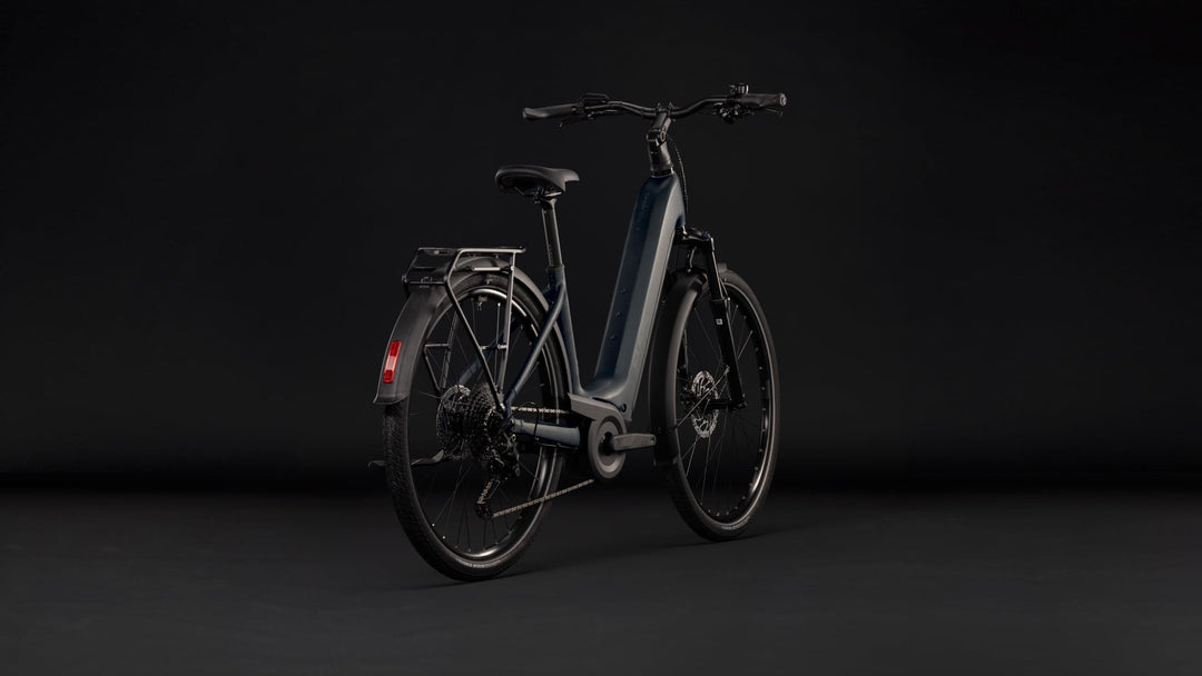 Cube Touring Hybrid One 600 Grey Coolgrey Easy Entry 2027 Electric Hybrid Bike