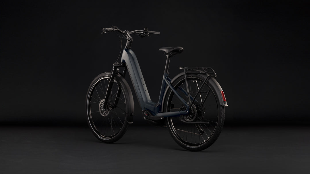 Cube Touring Hybrid One 600 Grey Coolgrey Easy Entry 2027 Electric Hybrid Bike