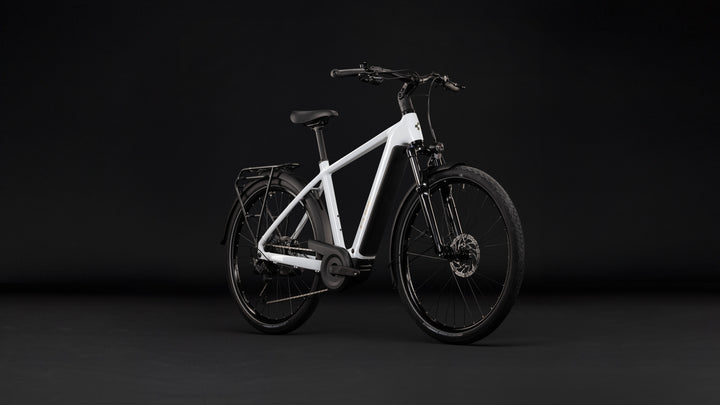 Cube Touring Hybrid One 600 Metallicwhite Chrome 2027 Electric Hybrid Bike