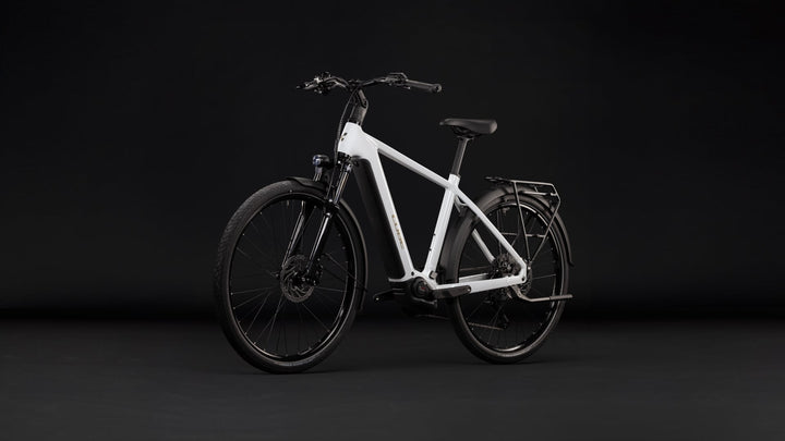 Cube Touring Hybrid One 600 Metallicwhite Chrome 2027 Electric Hybrid Bike