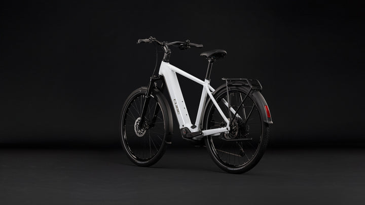 Cube Touring Hybrid One 600 Metallicwhite Chrome 2027 Electric Hybrid Bike