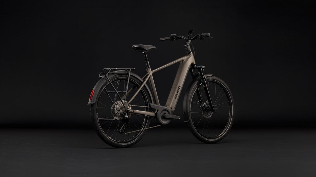 Cube Touring Hybrid Pro 800 Metallicumbra Black 2027 Electric Hybrid Bike