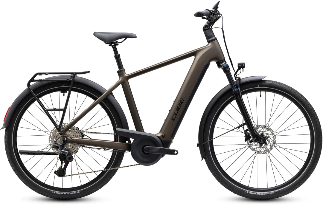 Cube Touring Hybrid Pro 800 Metallicumbra Black 2027 Electric Hybrid Bike