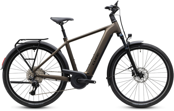 Cube Touring Hybrid Pro 800 Metallicumbra Black 2027 Electric Hybrid Bike