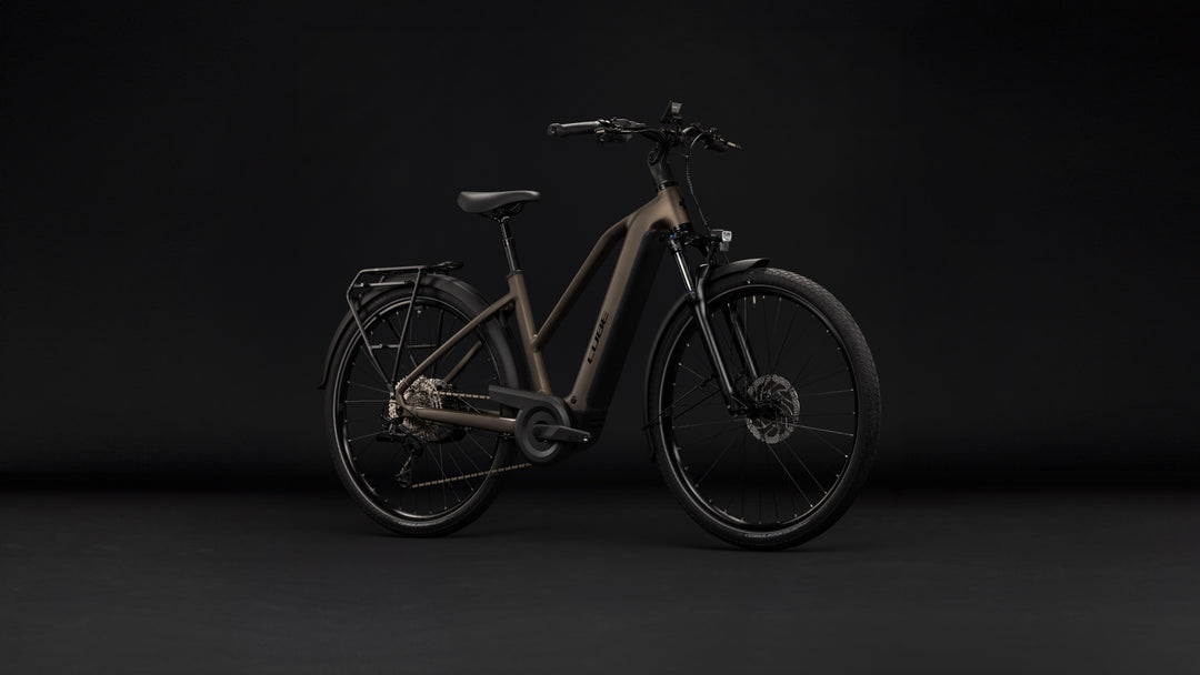 Cube Touring Hybrid Pro 800 Metallicumbra Black Trapeze 2027 Electric Hybrid Bike