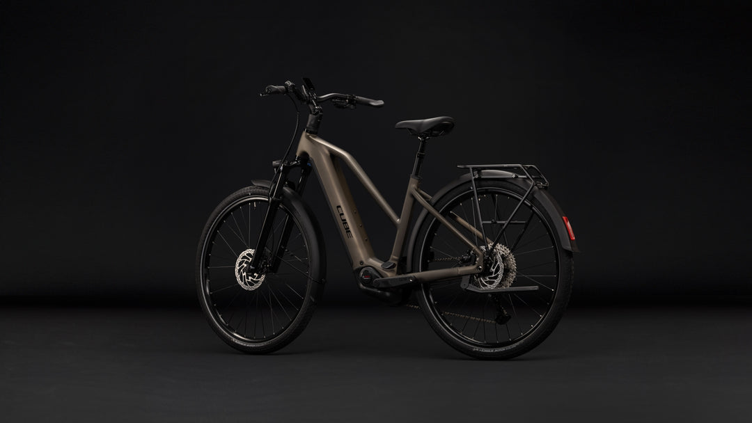 Cube Touring Hybrid Pro 800 Metallicumbra Black Trapeze 2027 Electric Hybrid Bike