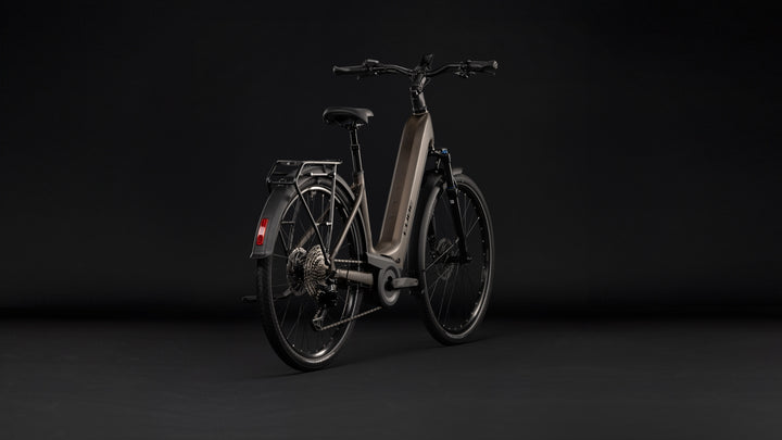 Cube Touring Hybrid Pro 800 Metallicumbra Black Easy Entry 2027 Electric Hybrid Bike