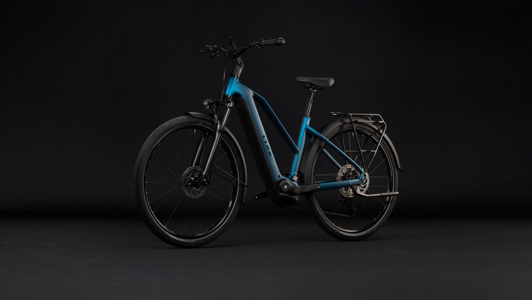 Cube Touring Hybrid Pro 800 Electricblue Prizm Trapeze 2027 Electric Hybrid Bike