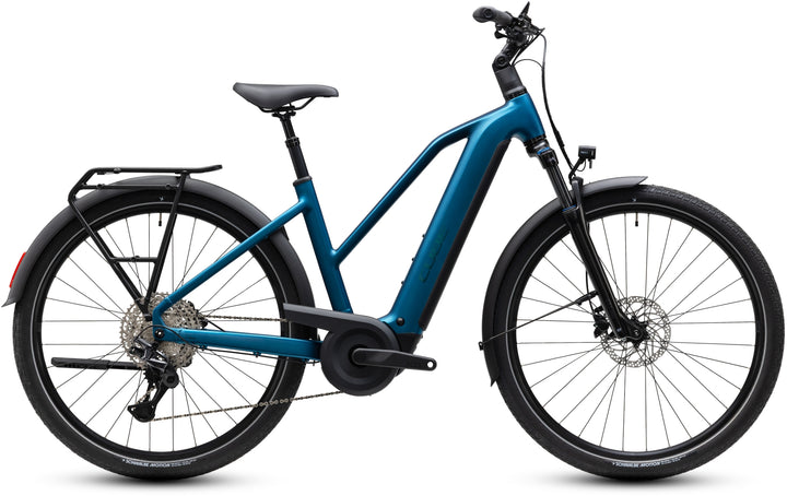 Cube Touring Hybrid Pro 800 Electricblue Prizm Trapeze 2027 Electric Hybrid Bike