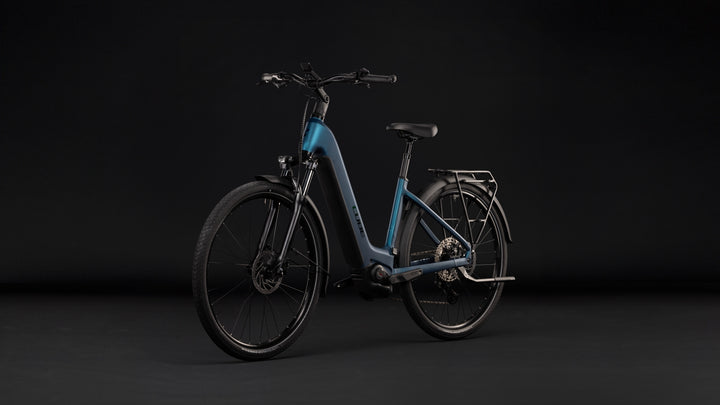 Cube Touring Hybrid Pro 800 Electricblue Prizm Easy Entry 2027 Electric Hybrid Bike