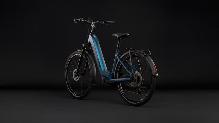 Cube Touring Hybrid Pro 800 Electricblue Prizm Easy Entry 2027 Electric Hybrid Bike