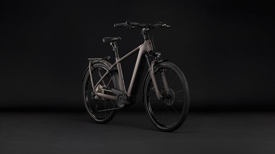 Cube Kathmandu Hybrid One 800 Cedar Chrome 2027 Electric Hybrid Bike