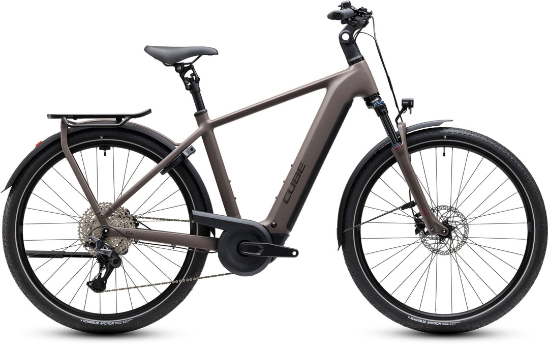 Cube Kathmandu Hybrid One 800 Cedar Chrome 2027 Electric Hybrid Bike