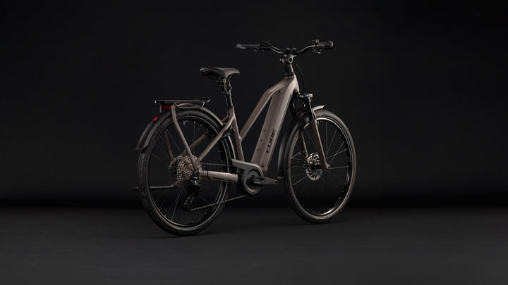 Cube Kathmandu Hybrid One 800 Cedar Chrome Trapeze 2027 Electric Hybrid Bike