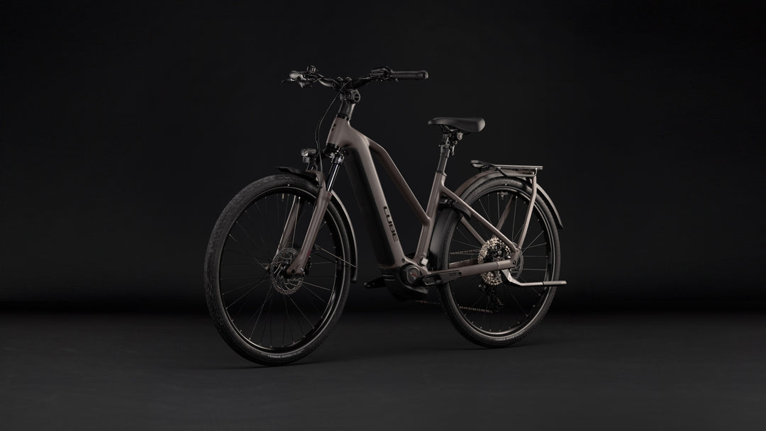 Cube Kathmandu Hybrid One 800 Cedar Chrome Trapeze 2027 Electric Hybrid Bike