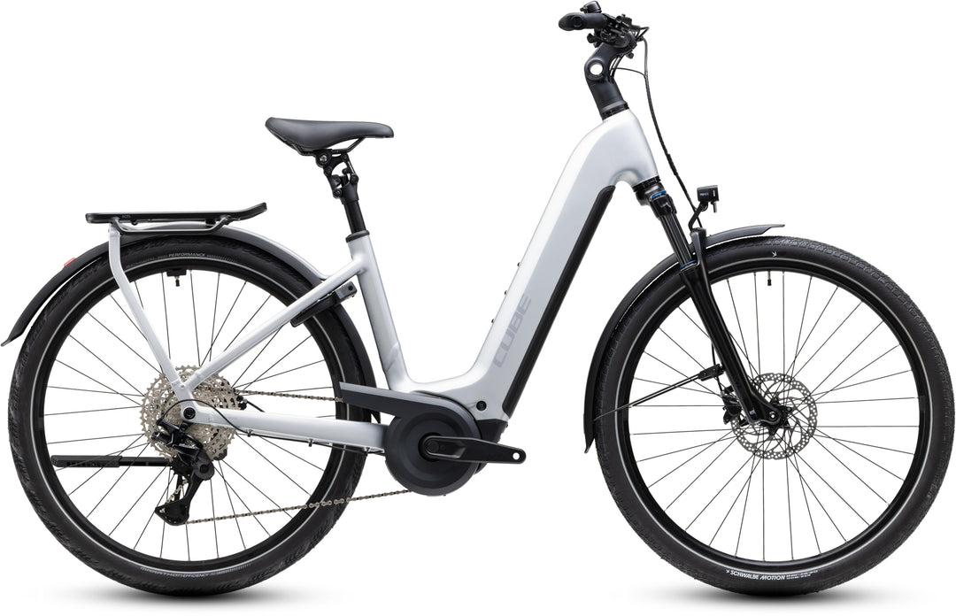 Cube Kathmandu Hybrid One 800 Silverstar Reflex Easy Entry 2027 Electric Hybrid Bike