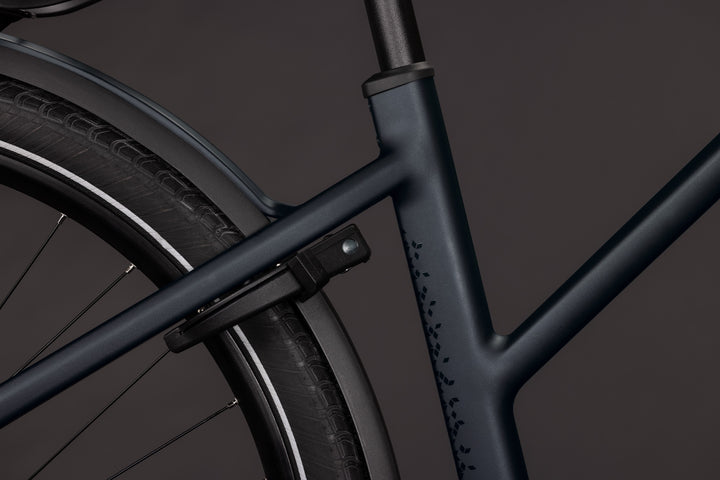 Cube Kathmandu Hybrid Pro 800 Coal Black Trapeze 2027 Electric Hybrid Bike