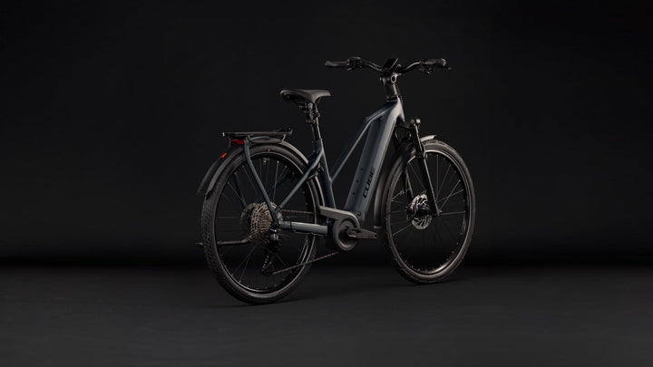 Cube Kathmandu Hybrid Pro 800 Coal Black Trapeze 2027 Electric Hybrid Bike