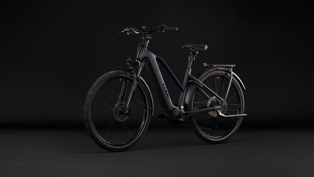Cube Kathmandu Hybrid Pro 800 Coal Black Trapeze 2027 Electric Hybrid Bike
