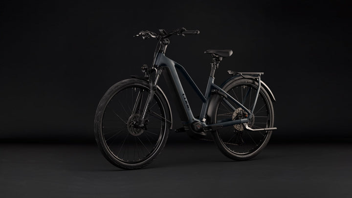 Cube Kathmandu Hybrid Pro 800 Coal Black Trapeze 2027 Electric Hybrid Bike