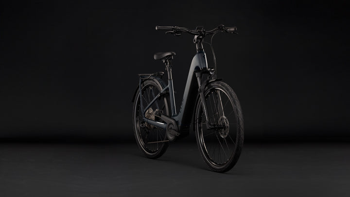 Cube Kathmandu Hybrid Pro 800 Coal Black Easy Entry 2027 Electric Hybrid Bike