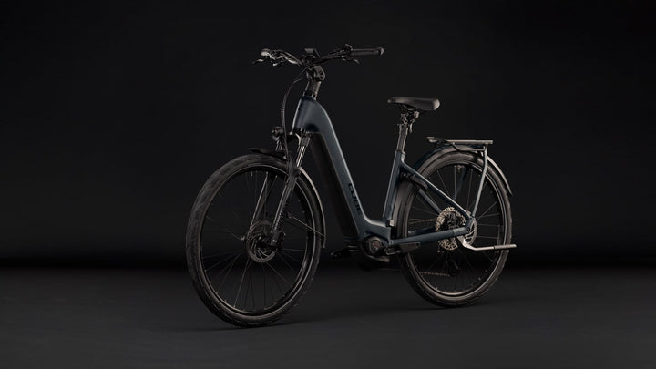 Cube Kathmandu Hybrid Pro 800 Coal Black Easy Entry 2027 Electric Hybrid Bike