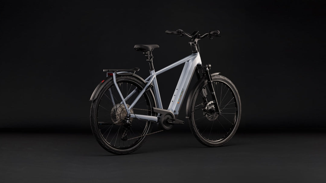 Cube Kathmandu Hybrid EXC 800 Slategrey Chrome 2027 Electric Hybrid Bike