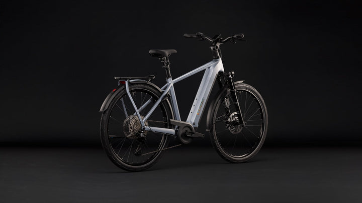 Cube Kathmandu Hybrid EXC 800 Slategrey Chrome 2027 Electric Hybrid Bike