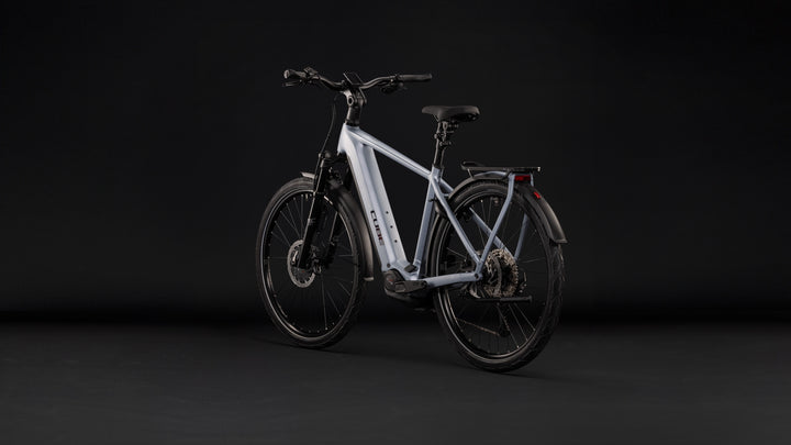 Cube Kathmandu Hybrid EXC 800 Slategrey Chrome 2027 Electric Hybrid Bike