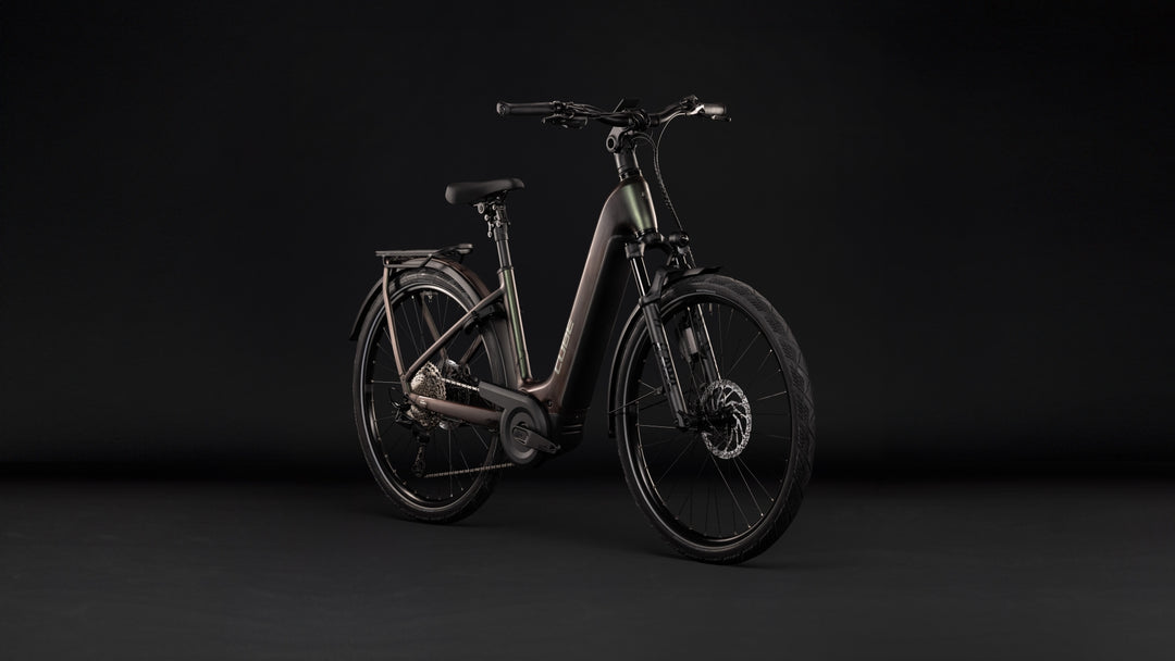 Cube Kathmandu Hybrid EXC 800 Stellar Chrome Easy Entry 2027 Electric Hybrid Bike