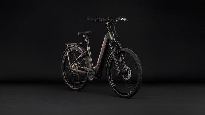 Cube Kathmandu Hybrid EXC 800 Stellar Chrome Easy Entry 2027 Electric Hybrid Bike