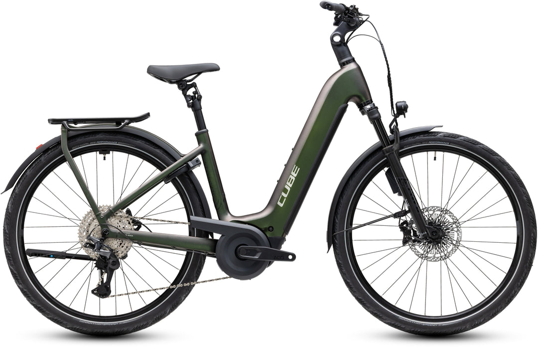 Cube Kathmandu Hybrid EXC 800 Stellar Chrome Easy Entry 2027 Electric Hybrid Bike