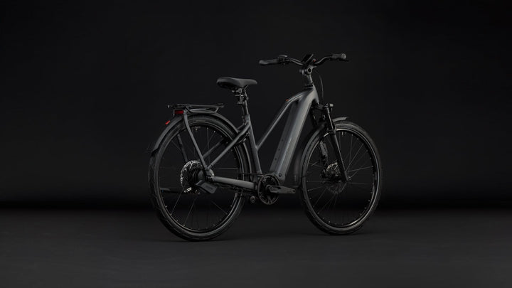 Cube Kathmandu Hybrid Deluxe EXC 800 Stealthgrey Grey Trapeze 2027 Electric Hybrid Bike