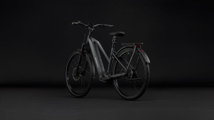 Cube Kathmandu Hybrid Deluxe EXC 800 Stealthgrey Grey Trapeze 2027 Electric Hybrid Bike