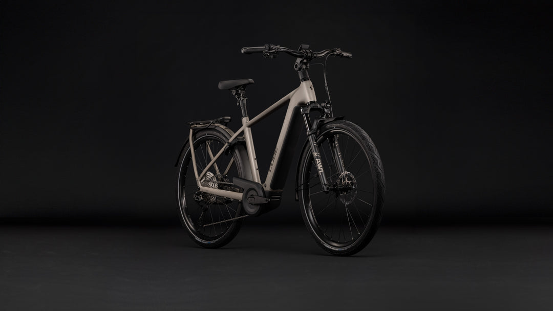 Cube Kathmandu Hybrid SLX 800 Flashstone Chrome 2027 Electric Hybrid Bike