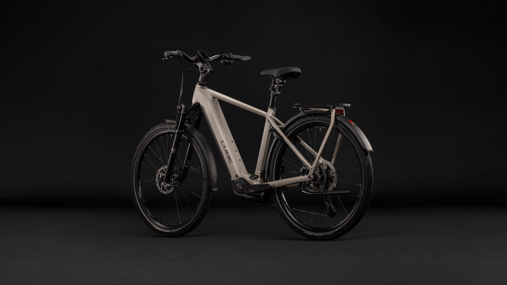 Cube Kathmandu Hybrid SLX 800 Flashstone Chrome 2027 Electric Hybrid Bike