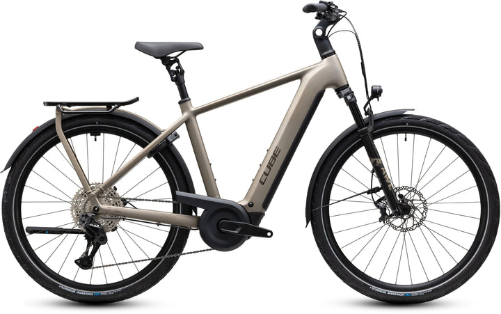 Cube Kathmandu Hybrid SLX 800 Flashstone Chrome 2027 Electric Hybrid Bike