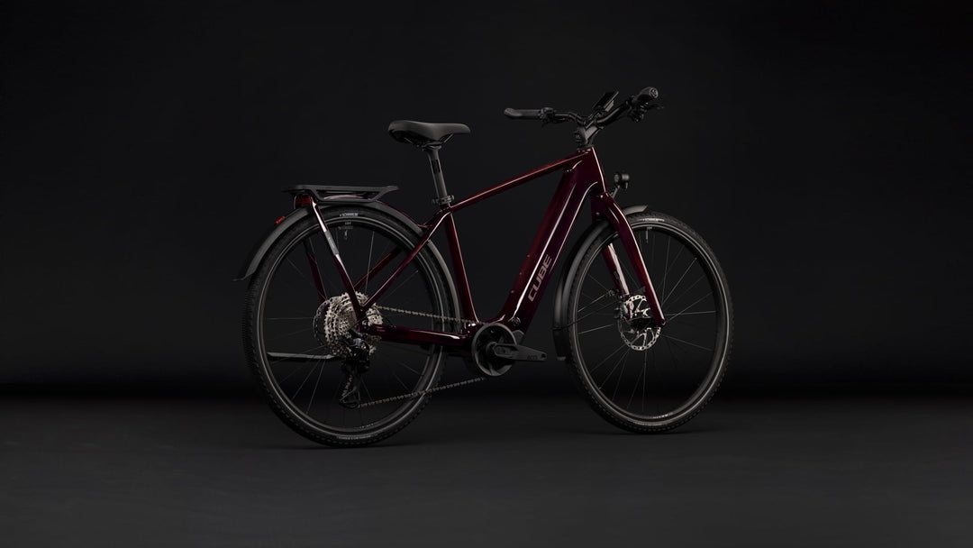 Cube Kathmandu Hybrid C:62 SLX 400X Liquidred Red 2027 Electric Hybrid Bike
