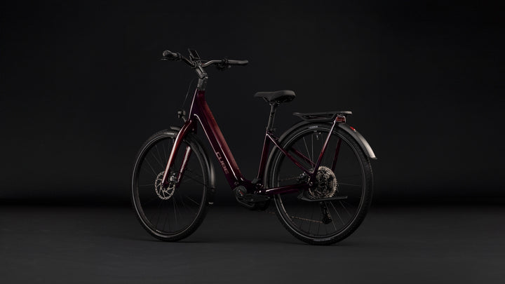 Cube Kathmandu Hybrid C:62 SLX 400X Liquidred Red Easy Entry 2027 Electric Hybrid Bike