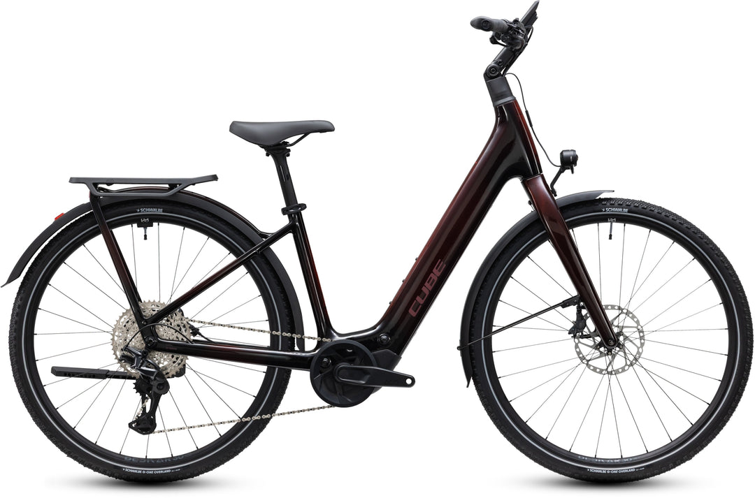 Cube Kathmandu Hybrid C:62 SLX 400X Liquidred Red Easy Entry 2027 Electric Hybrid Bike
