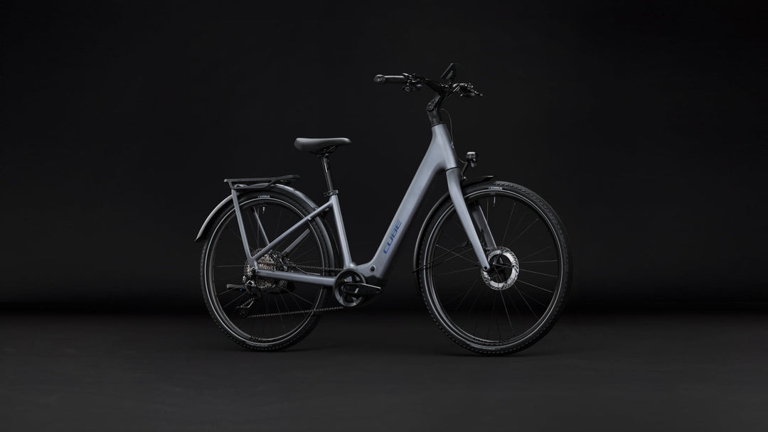 Cube Kathmandu Hybrid C:62 SLT 400X Ashgrey Prizm Easy Entry 2027 Electric Hybrid Bike