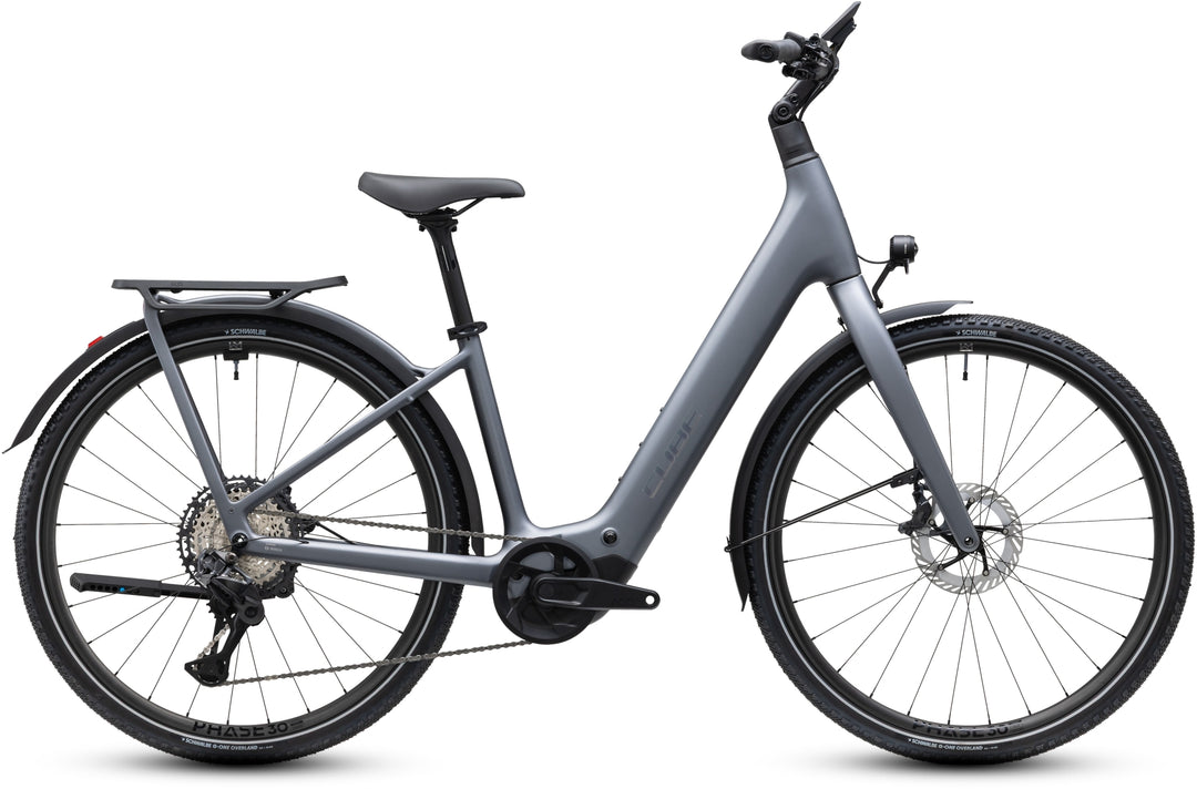Cube Kathmandu Hybrid C:62 SLT 400X Ashgrey Prizm Easy Entry 2027 Electric Hybrid Bike