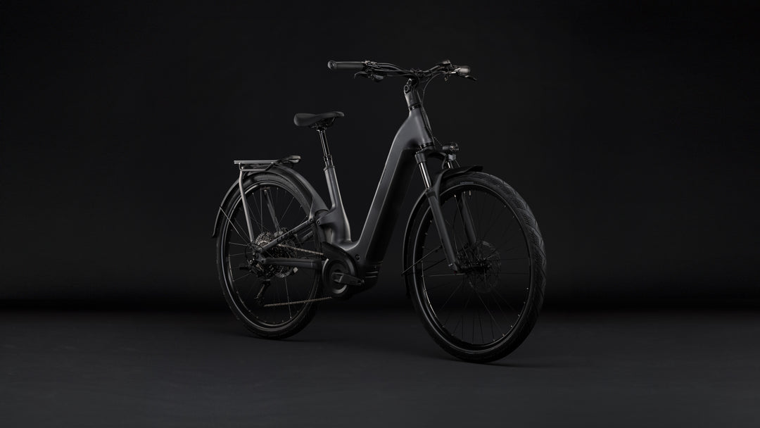 Cube Kathmandu Hybrid One11 HPC Pro 800 Slabgrey Black Easy Entry 2027 Electric Hybrid Bike