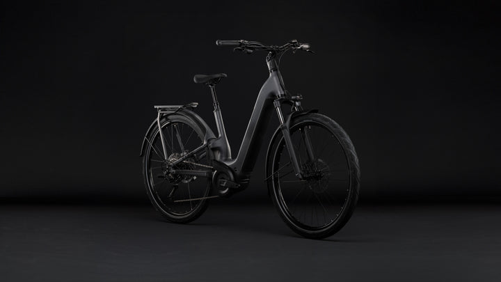 Cube Kathmandu Hybrid One11 HPC Pro 800 Slabgrey Black Easy Entry 2027 Electric Hybrid Bike