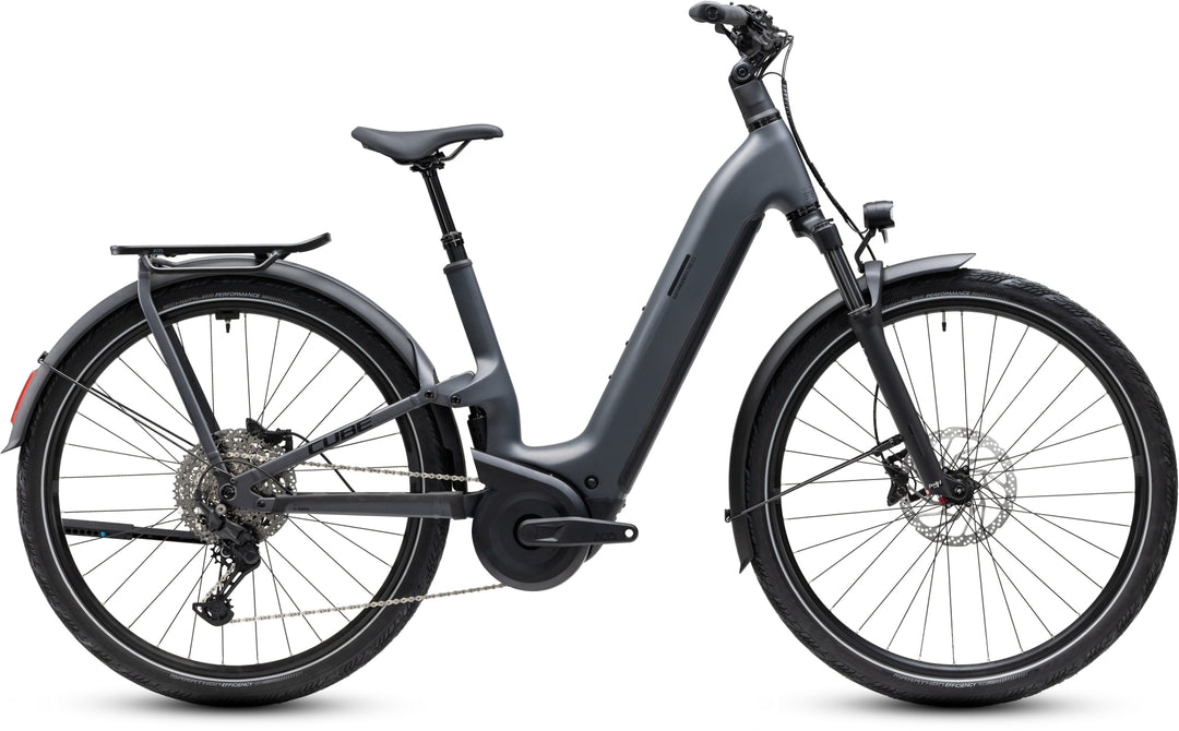 Cube Kathmandu Hybrid One11 HPC Pro 800 Slabgrey Black Easy Entry 2027 Electric Hybrid Bike