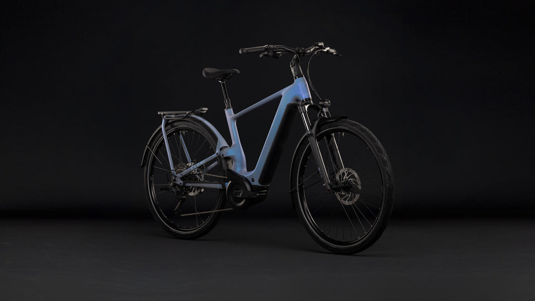 Cube Kathmandu Hybrid One11 HPC Pro 800 Hazeblue Blue 2027 Electric Hybrid Bike