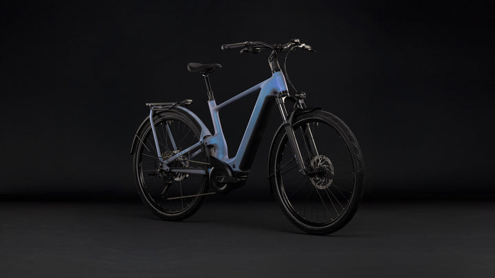 Cube Kathmandu Hybrid One11 HPC Pro 800 Hazeblue Blue 2027 Electric Hybrid Bike